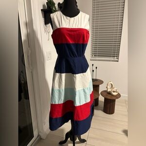 Kate Spade Navy and White Dress